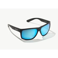 Bajio Boneville Black Matte Frame - Trevally Blue Plastic Lens