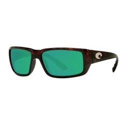 Costa Del Mar Fantail Tortoise Frame - 580P Green Mirror Lens