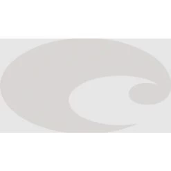 Costa Del Mar Reflective Silver Decal