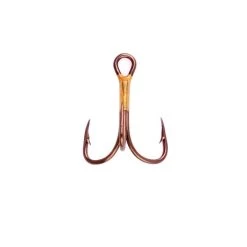 Eagle Claw Treble 2X Bronze Hook 5Pk