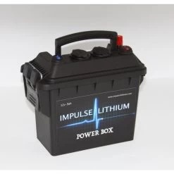 Impulse Lithium Power Box - 12v-9ah Lithium Iron Phosphate (LiFeP04) Battery